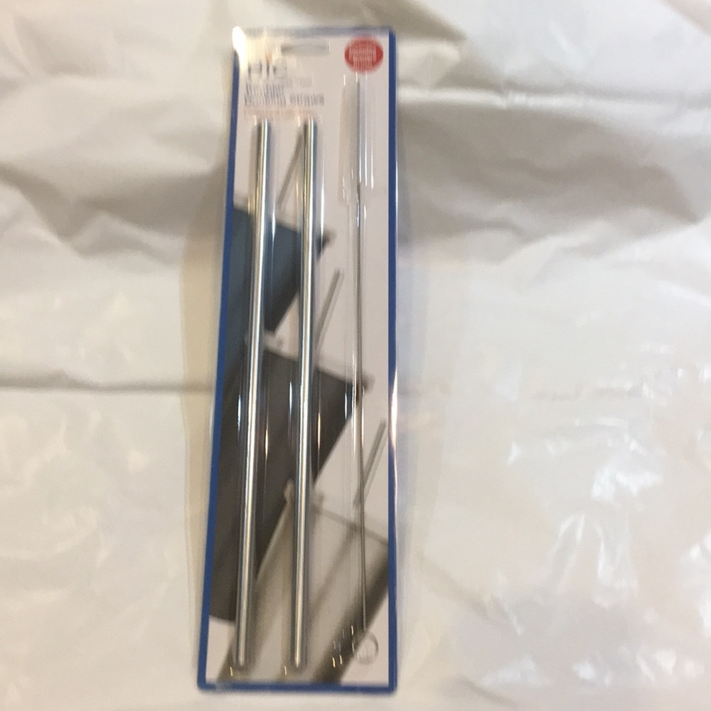 NWT stainless steel Tumblr drinking straws